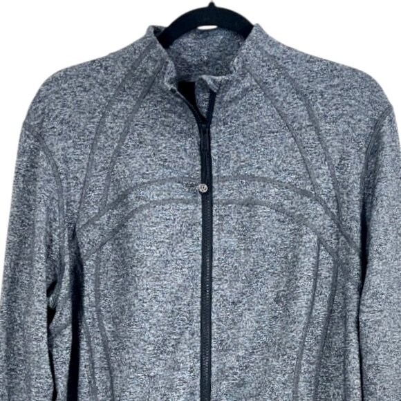 Lululemon Define Jacket Heathered Gray Size 20 Pre-Loved - Picture 2 of 5